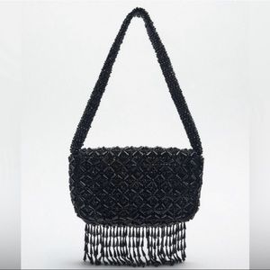 ZARA BLOGGERS FAV FRINGE SHOULDER BAG